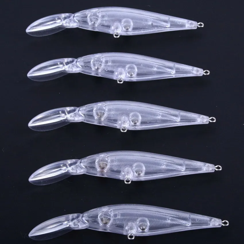 

20Pcs/Pack Unpainted Minnow Baits Fishing Lure Body Minnow 11.2cm/9g Blank lures, N/a