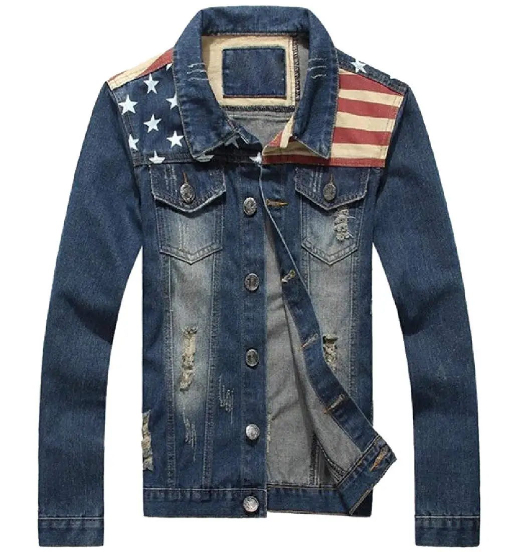 Джинсовые куртки бренд арт. 9194-991 Корея мужская