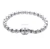 Bracelet & Bangle Top Quality 2015 New Silver Plated stainless men Fine luxury Jewelry