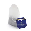 Custom adhesive CMYK printed organic tea private label tag