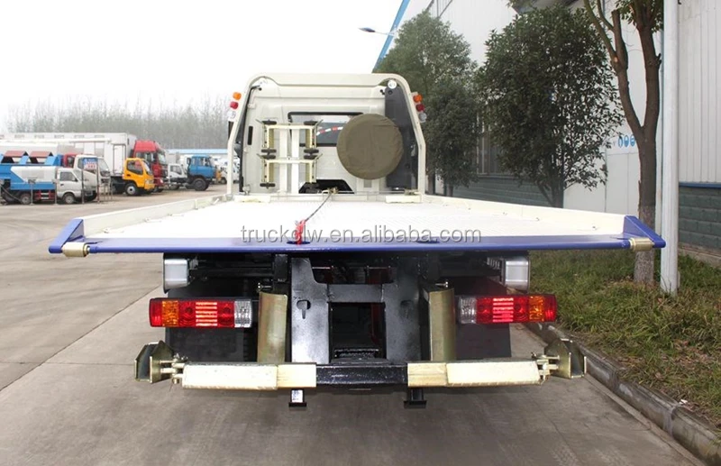China manufacturer 8tons tilt tray flat bed recovery truck
