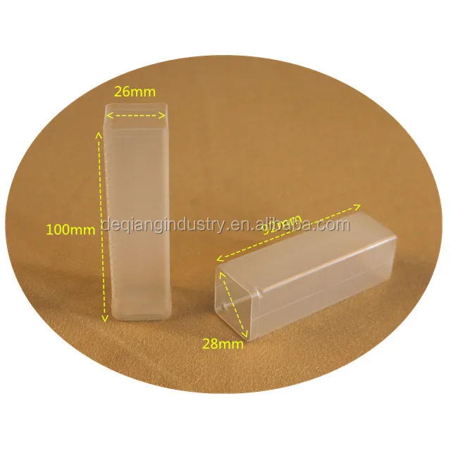 Plastic boxes for CNC machine tools packing Rectangular tool box 26mm*100mm