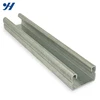 China Supplier Perforated Galvanized Cold Formed C Channel Steel Section Sizes