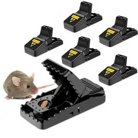 

Custom Logo 6 Pack Mouse Traps, Reusable Mousetraps Snap Mice Traps