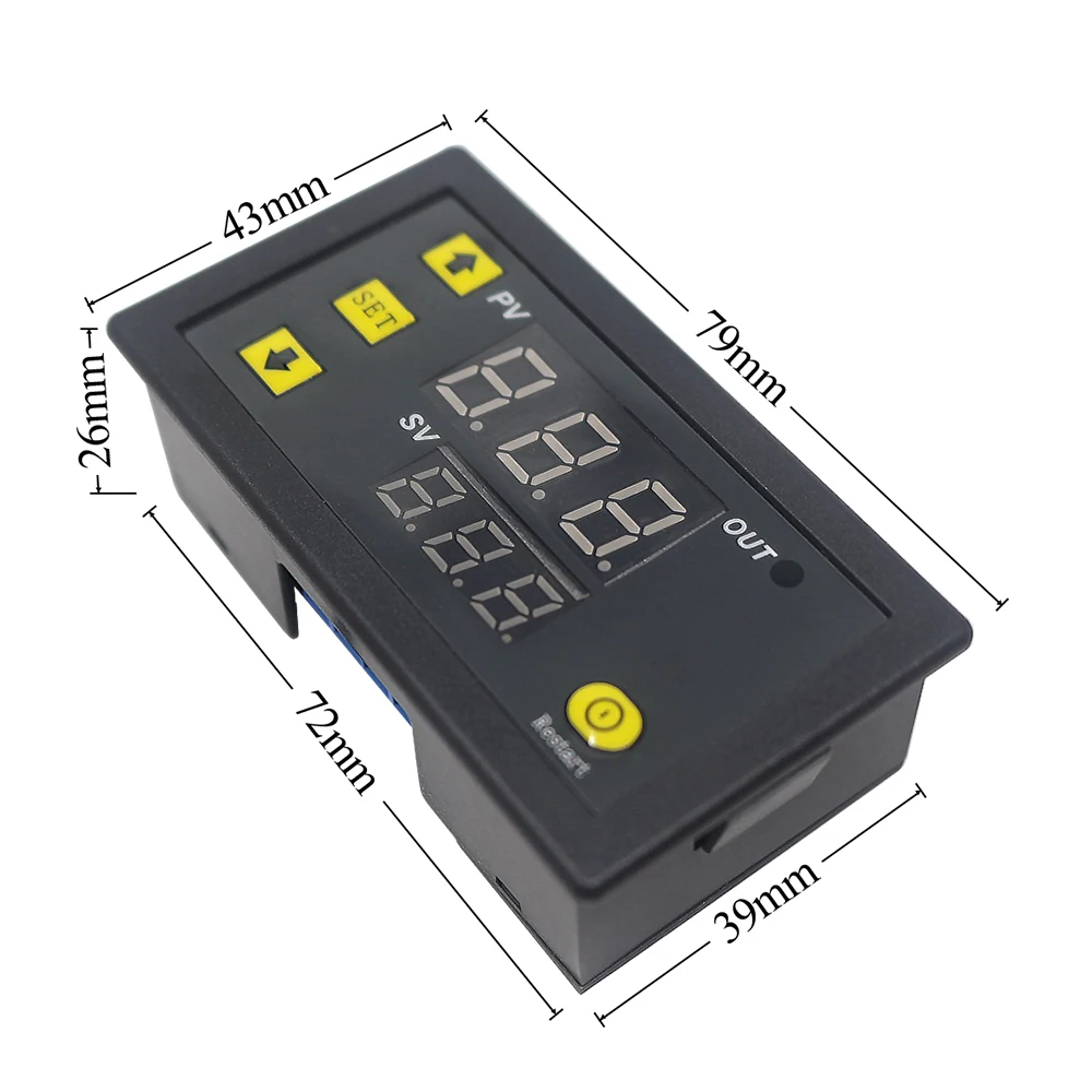 W3230 LCD Thermostat Temperature Controller Regulator Meter AC110V-220V 12V VHO 