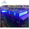 manufacture new beautiful 2 lines F3.75/P4.75 indoor single color scrolling moving text message led display sign p10 p16