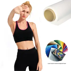 Seamless Photo Studio Backdrop Paper Black White & Grey