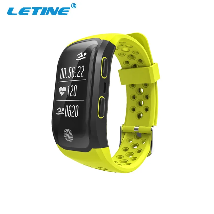 

GPS Smart Band Fitness Bluetooth Bracelet Activity Sports Tracker Wristband with Heart rate monitor