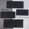 Unique Design RoHeCa Catering Luxury Black Rectangle, High Temperature Plate Set Ceramic Modern~