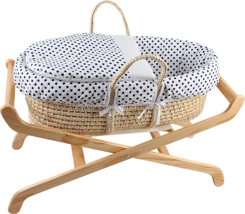 baby moses bassinet and stand