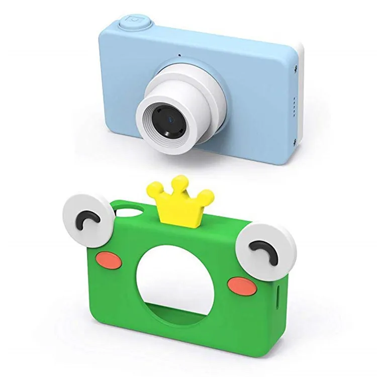 

Toy Camera HD 8MP Video Digital Kids Camera Recorder with Built-in Speaker for Girls and Boys, Blue/pink