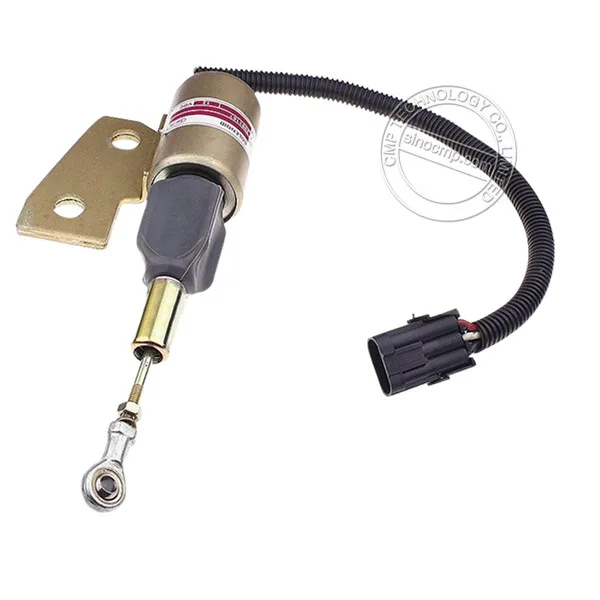 sinocmp DC 24/ V bobina de v/álvula solenoide para Hyundai R215/ /–/ 7/ R225/ /–/ 7/ solenoide partes, 3/ Meses de Garant/ía