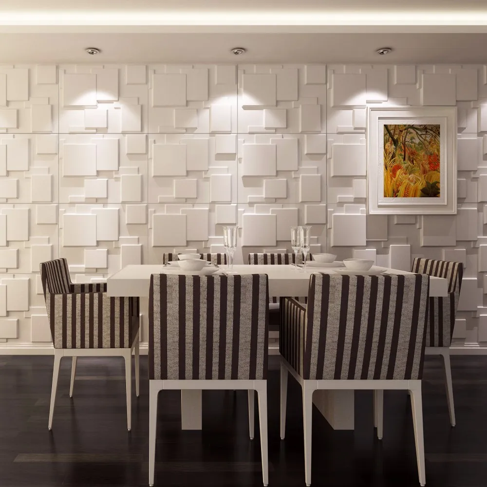 NEW 3D PE foam self adhesive decorative 3d wall paneling 