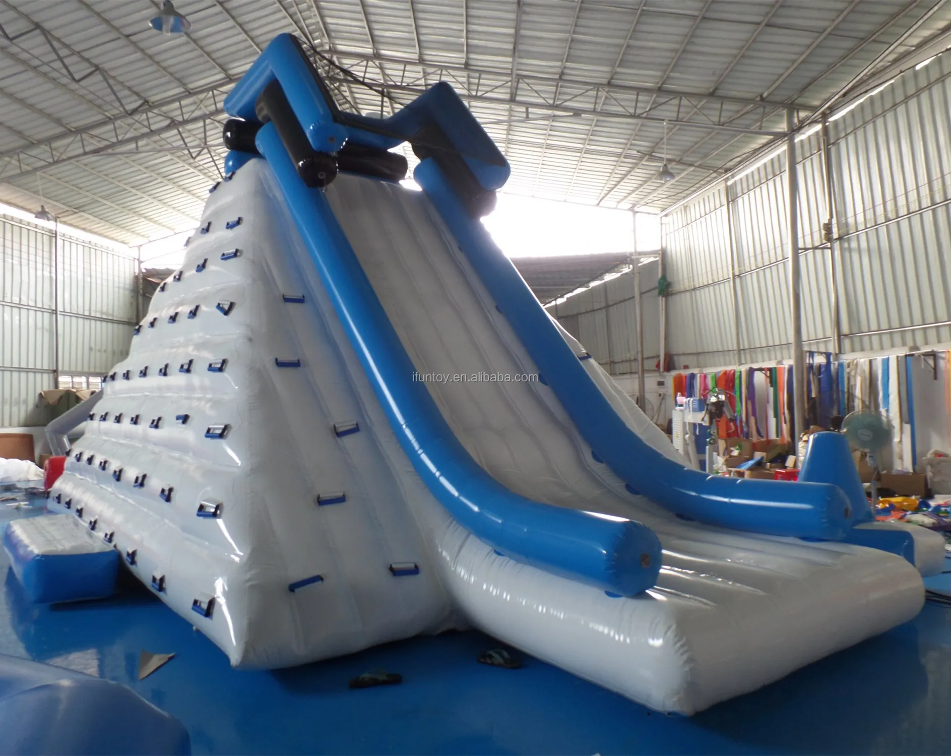 Inflatable Floating Commercial Grade Water Slide/lake Inflatable Water