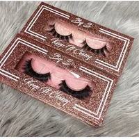 

Luxury false eyelash packaging box private label empty eyelash box