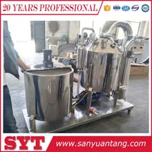 Honey extractor for organic honey processing