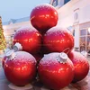 fiberglass christmas bauble stack with frame holder large christmas ball