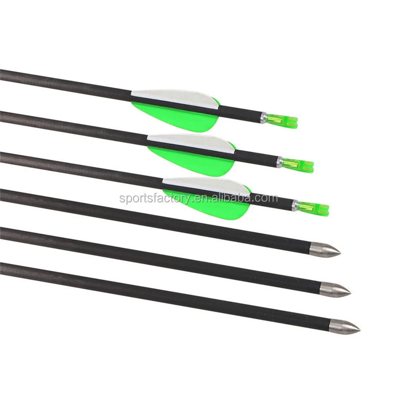 6mm Pure Carbon Arrows With Antistrike Hunting Archery Carbon Arrow Carbon Shaft Arrow Buy