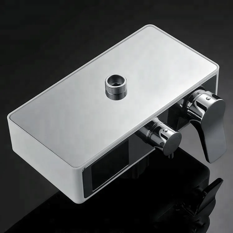 
Hot sale triple handle accessories thermostatic electric bathroom shower 