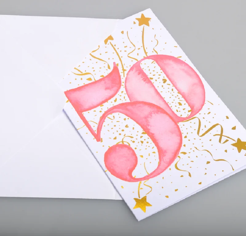 Amazon.com: PPD Inkjet - Tarjetas de felicitación para imprimir grandes  brillantes LTR 8.5 x 11\