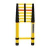 13 steps 3.8m portable telescopic insulation fiberglass ladder