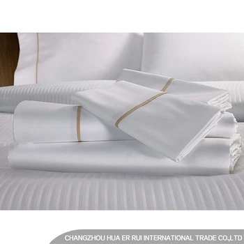 100 Cotton Hotel Stripe Bed Sheets Luxury Linen Set 100 Cotton Hotel Stripe Bed Sheets Luxury Linen Set