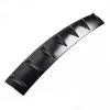 Rear Bumper Chassis Shark Fin 7 Wing Lip Diffuser ABS Universal Black/Carbon Color