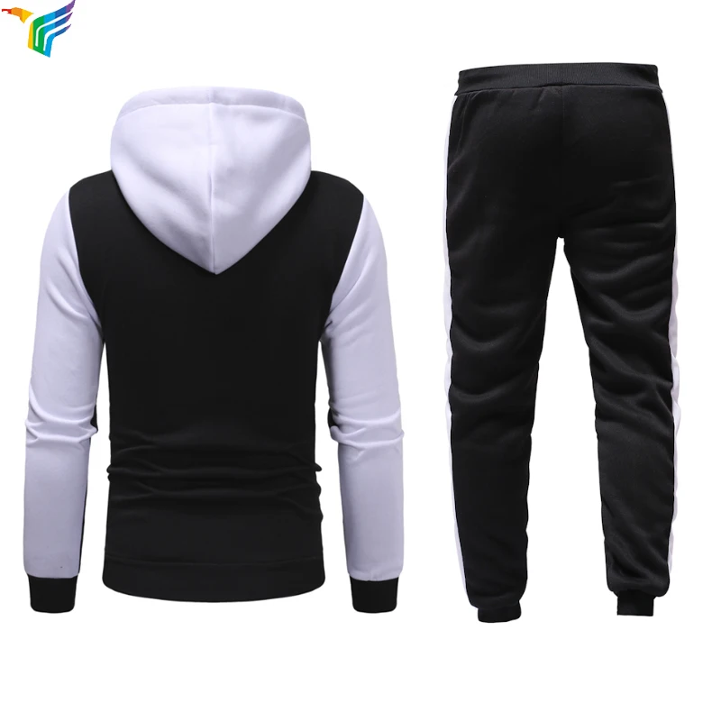 Wholesale Blank Fashion School Sports Uniform Slim Fit Custom Tracksuit Men