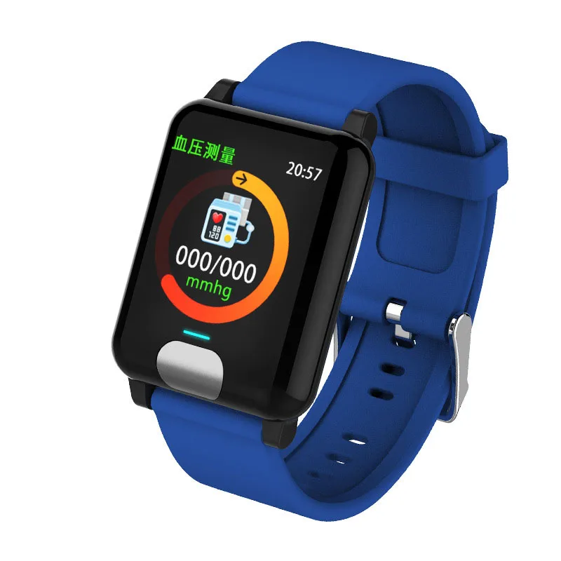 

2019 1.3 color screen fitness bracelet ECG healthy heart rate blood pressure sleep monitoring bluetooth smart watch