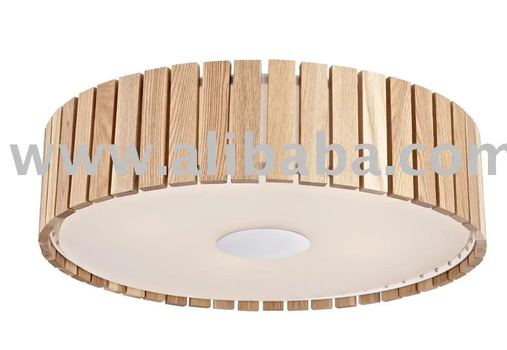 Wooden Shade Ceiling Lamp Buy Wood Ceiling Lamp Product On