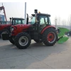 hydraulic heavy share plough link 180hp 4wd farm wheel tractor with AC cabin
