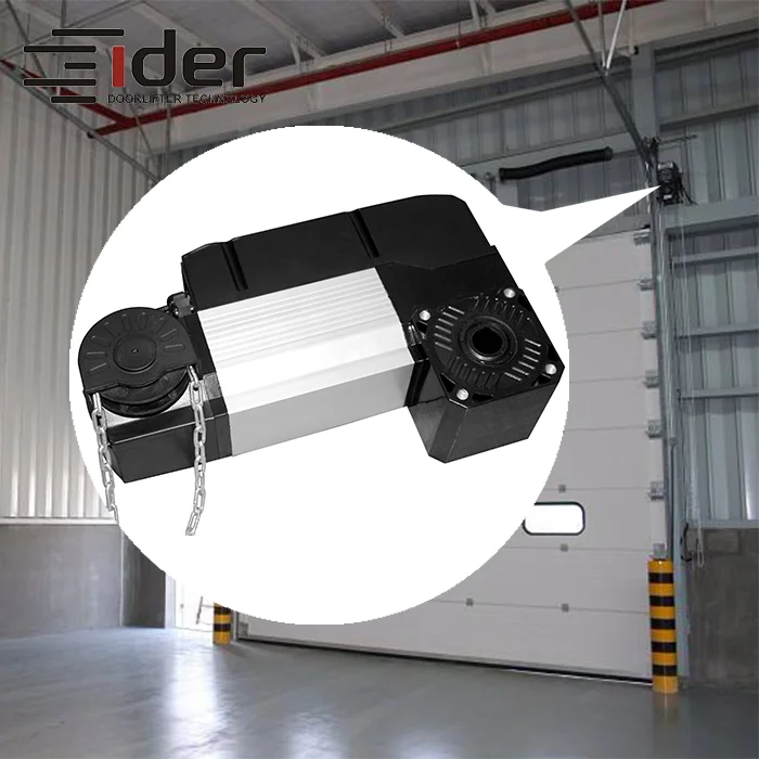 Ider Industrial Aluminum Rolling Up/sectional Electric Garage Door