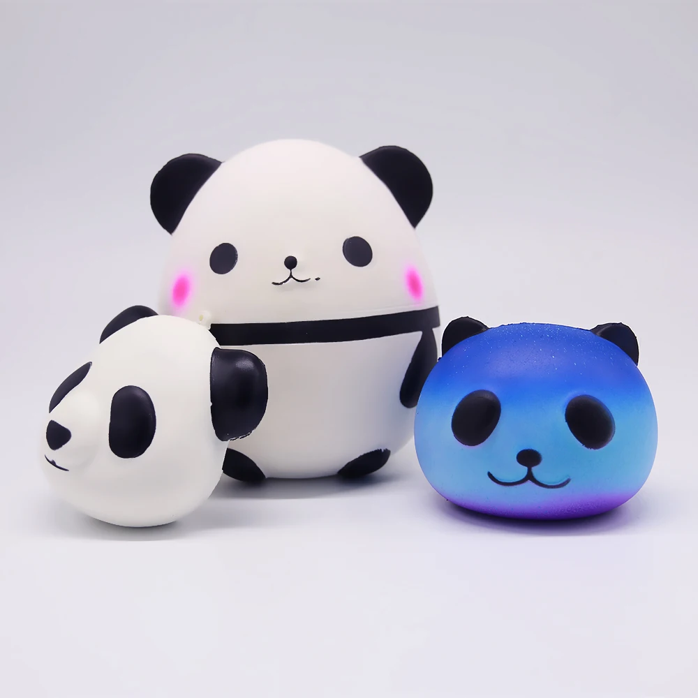 Wholesale Jumbo Panda Squishy Toys Cute Star Panda Squishies