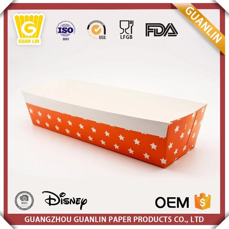 
Wholesale Price Different Color Style Rectangle C1S Art Paper Corrugated Paper Loaf Pan 