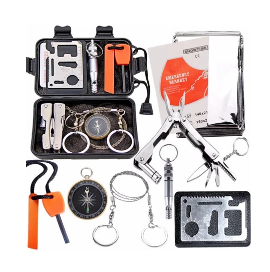 

Wholesale Survival Kit ,Outdoor Emergency Gear Kit for Camping Hiking Travelling