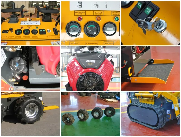 small road construction equipment and tools for Project ending