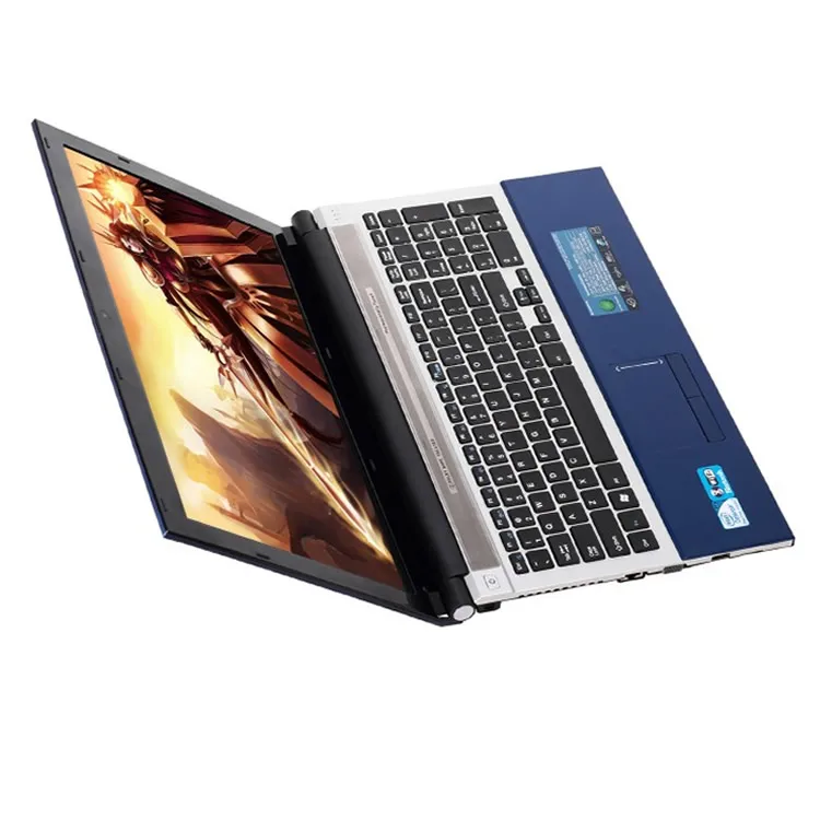 

15.6 inch laptop pc Intel Core i7-3537U 4gb 500GB laptops computer with Win 10, Black