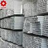 clamp galvanized welded square pipe chinese steel rectangular tube