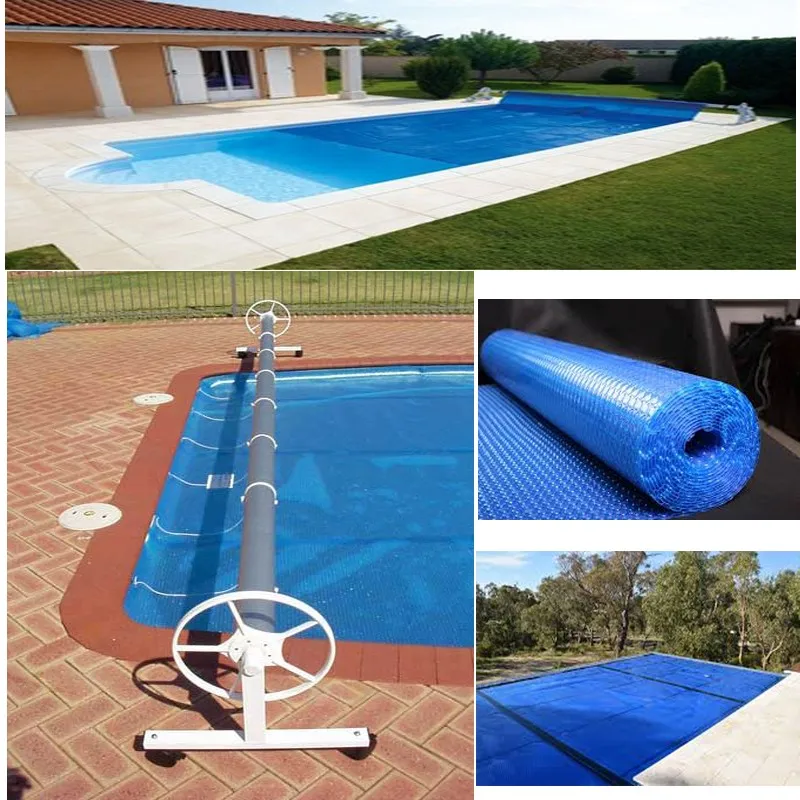 Keep Warm In Winter Pool Cover Safety Antiuv Waterproof Bubble Blue Pe
