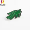 souvenir green eagle badge plating gold metal badges