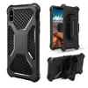 A017 Heavy Duty Rubber Shockproof TPU PC Belt Clip Kickstand Hard Shell Combo Mobile Phone Case for Xiaomi lite se mi 8 9 9t