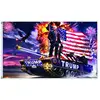 American Selection Huge Flag Donald Trump Stand on A Tank Printing Flag