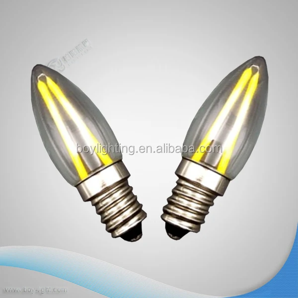 2017 NEW STYLE! LED fridge bulb T22 T25 T26 clear COB filament 1.5w 2w 3w ce rohs tubular fridge e14 led