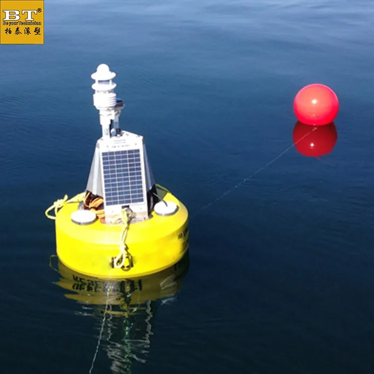 Weather Monitoring Buoy Navigation Buoy With Solar Power Light - Buy ...