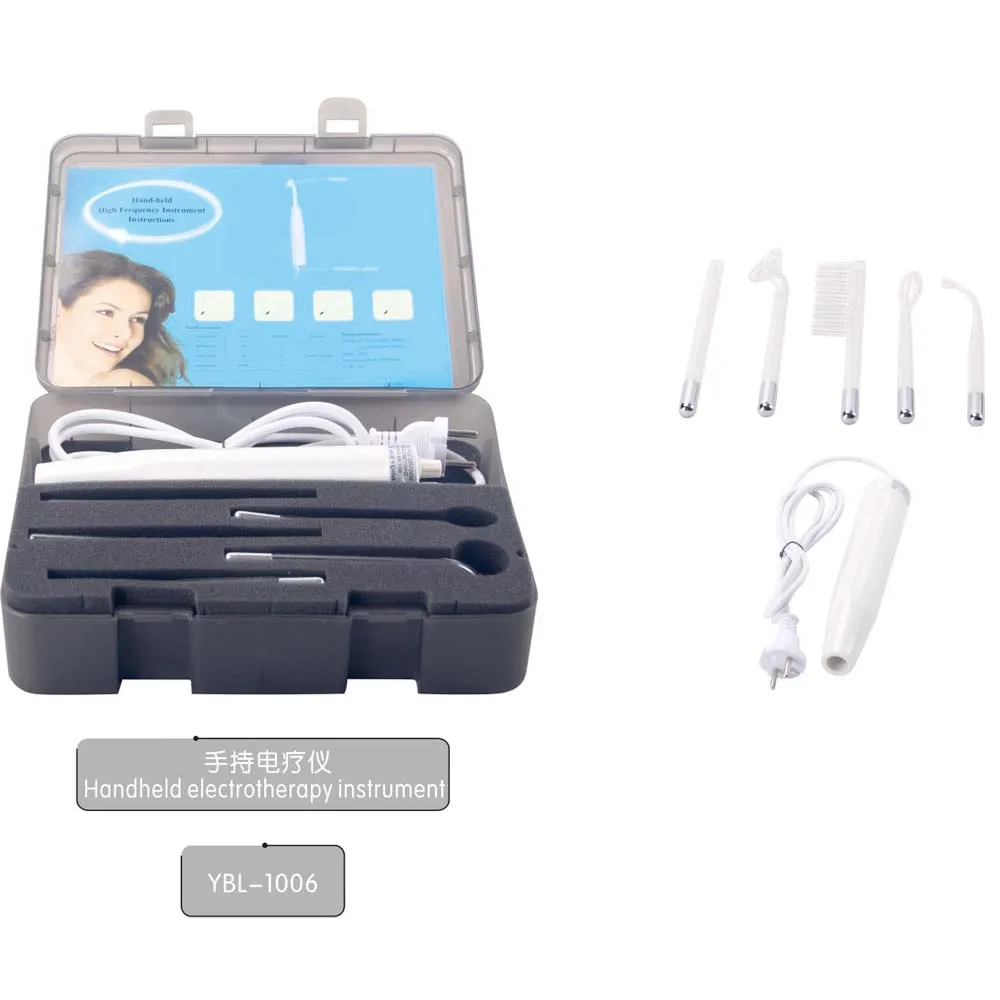 

five in one Portable blood circulation high frequency device /High Frequency Facial Machine