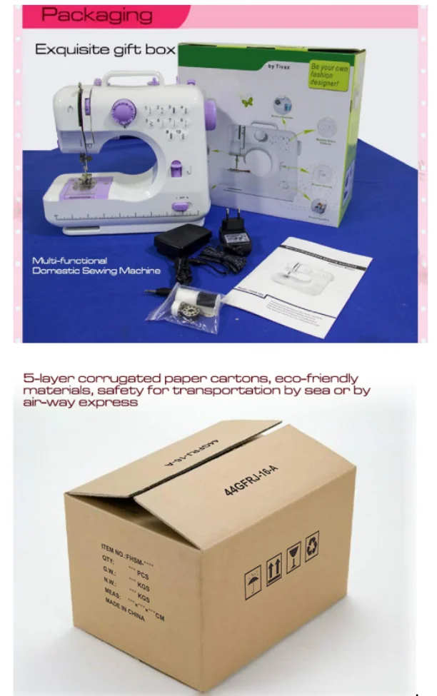 JY - 8505 Mini Multifunctional Domestic Sewing Machine  (10)