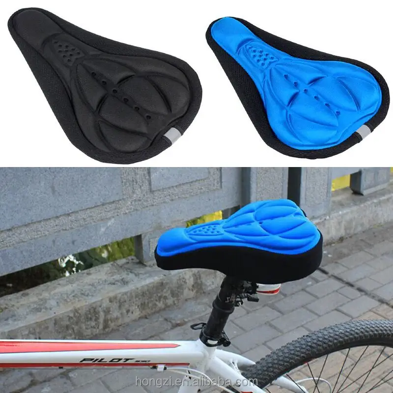 

High Quality Bicycle Saddle Bicycle Parts Cycling Seat Mat Comfortable Cushion Soft Seat Cover for Bike, N/a