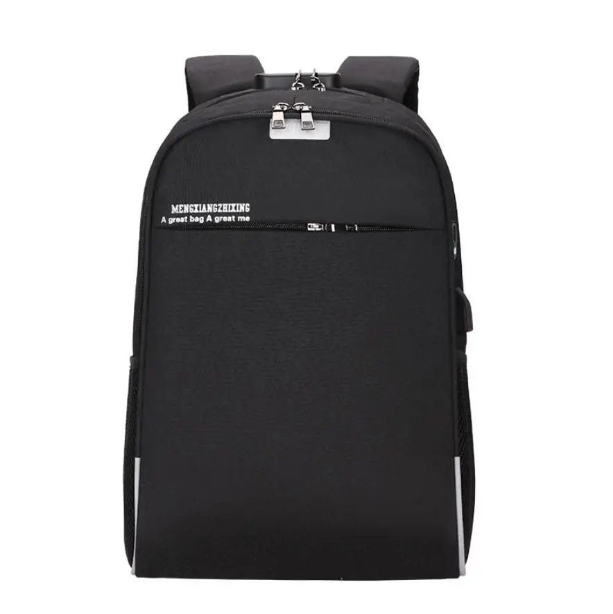 

AILU new products foreign trade antitheft business laptop backpack sac a dos usb port bag, 4 colors in storage and custom color is workable