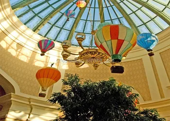Hanging Hot Air Balloon Decoration For Shopping Mall Buy Hot Air