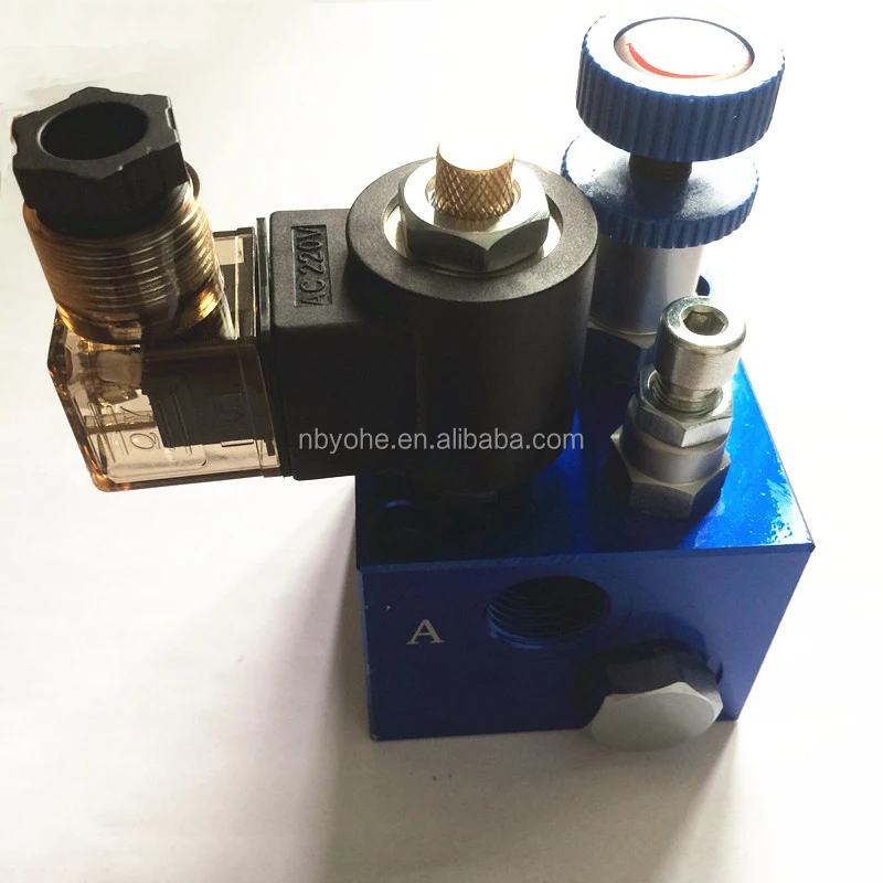 Et02 For Table Lifter Aluminum Alloy Material Lift Valve,Hydraulic Mechanical Lift Solenoid